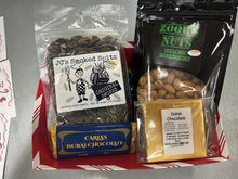 Load image into Gallery viewer, Dubai Chocolate Gift Pack.  Dubai Chocolate, JC's Original Smoked Spitz, Zoob's Smoked Pistachios