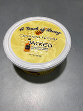 Load image into Gallery viewer, A Touch of JACKED Bourbon Flavored Creamed Honey 1 Pound Tub