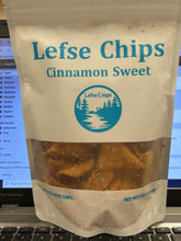 Load image into Gallery viewer, Front of Tiger Trail Lefse Chips Cinnamon Sweet
