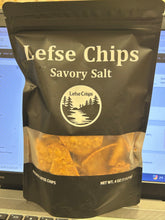 Load image into Gallery viewer, Front of Tiger Trail Lefse Chips Savory Salt
