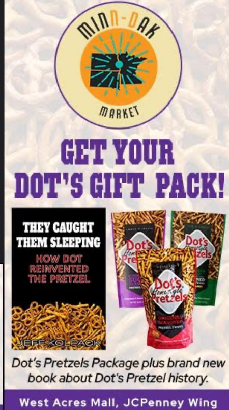 Jeff Kolpack Book plus Dot Pretzel gift pack