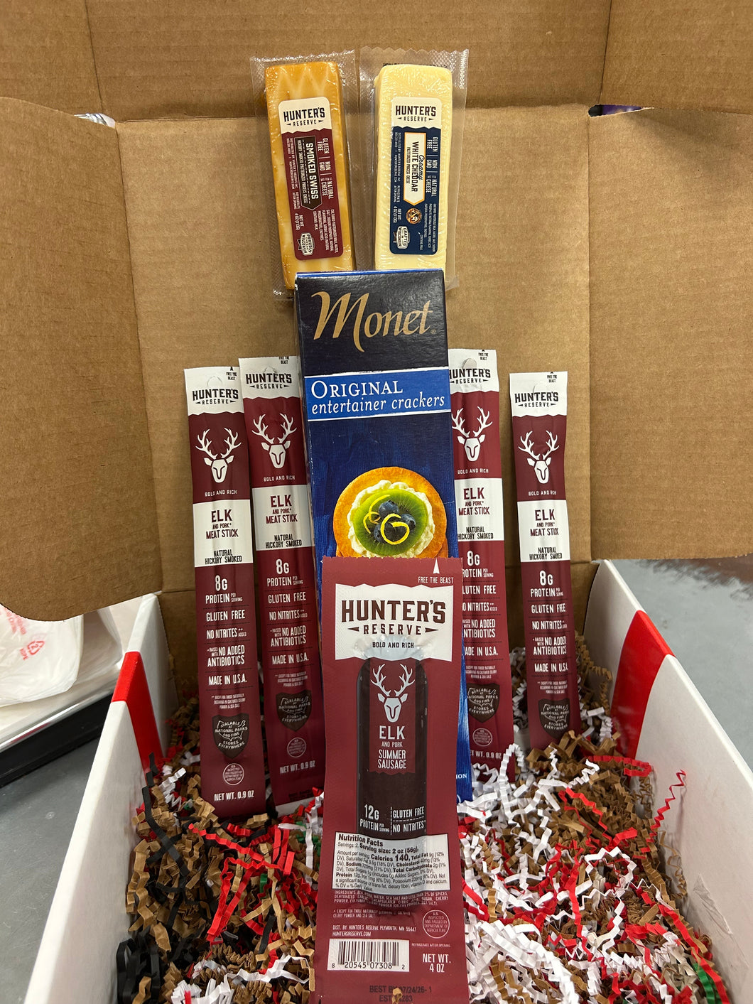 Elk Meat and Cheese Gift Pack 2025 (all shelf stable)