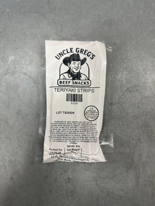 Uncle Greg's Teriyaki Jerky Strips