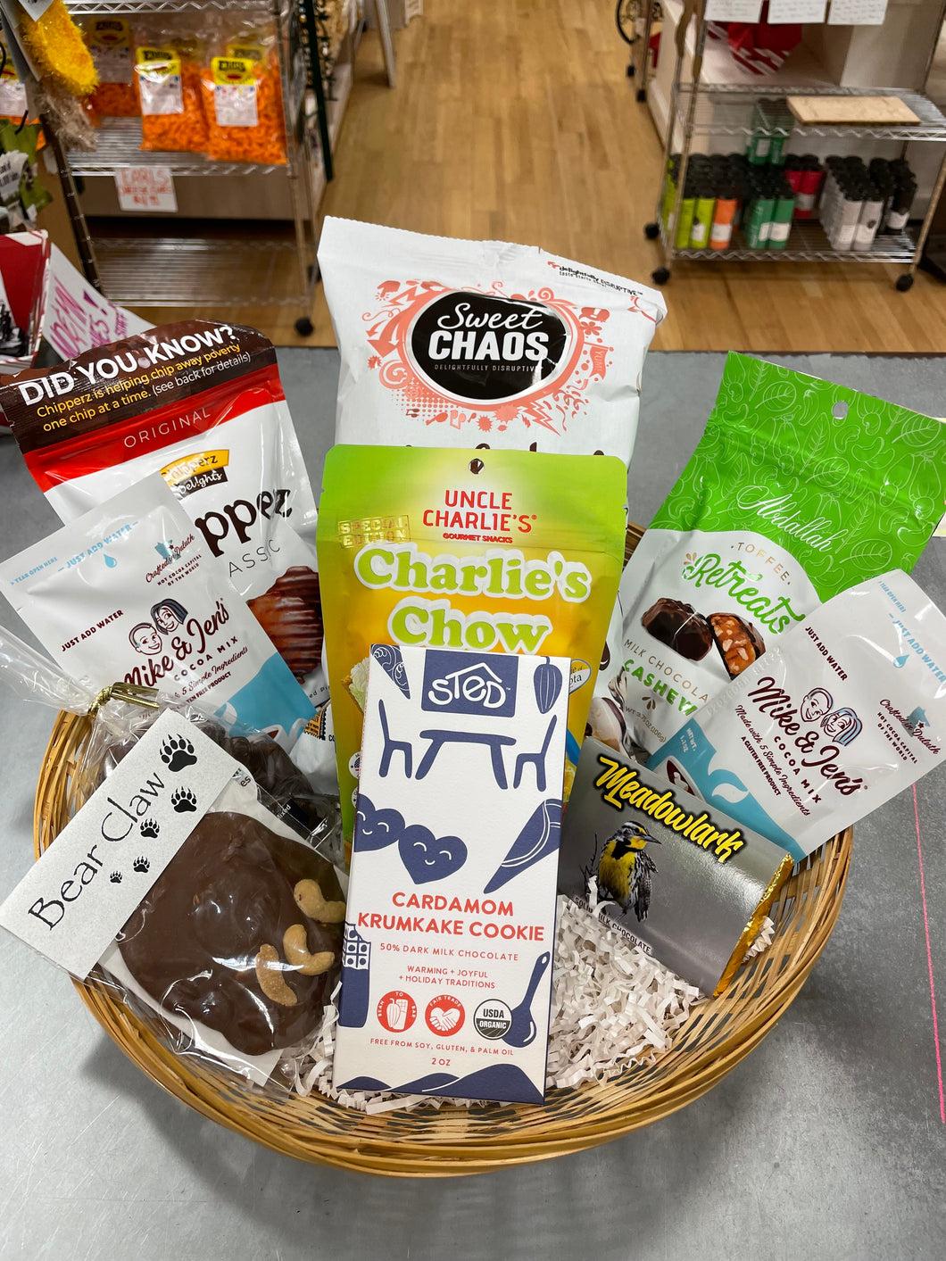 Local Same Day Delivery LOCAL CHOCOLATE GIFT BASKET
