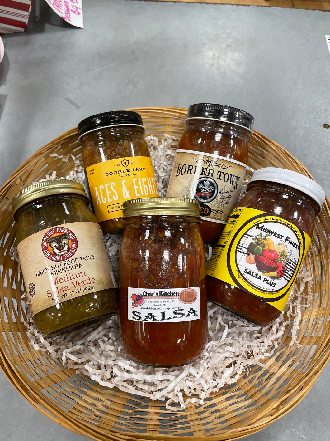 Local Same Day Delivery SALSA GIFT BASKET