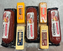 Load image into Gallery viewer, Cloverdale Shelf Stable Meat &amp; Cheese Gift Pack $49.99
