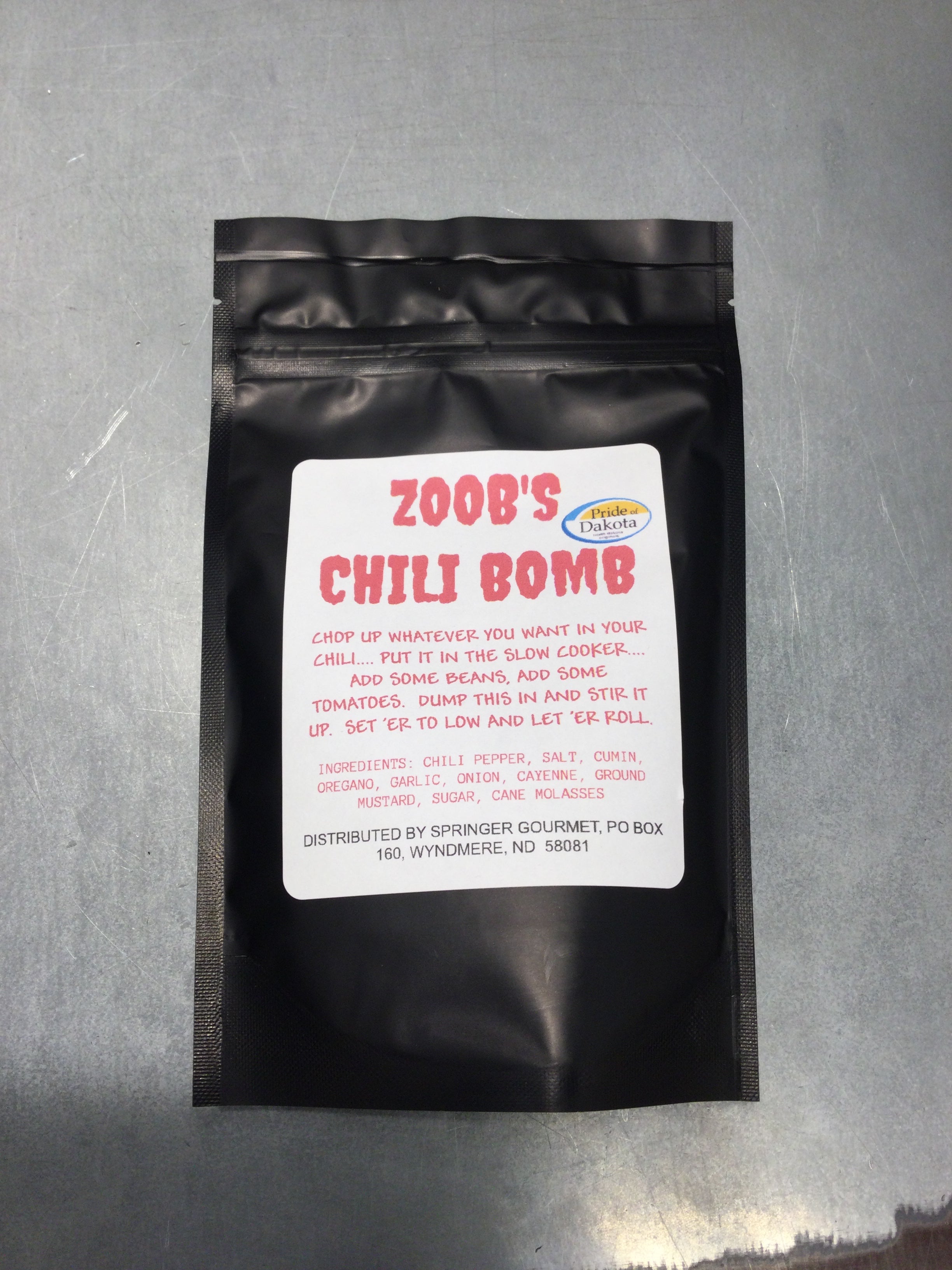 Zoob's Nuts Chili Bomb – Minn Dak Market at West Acres Mall