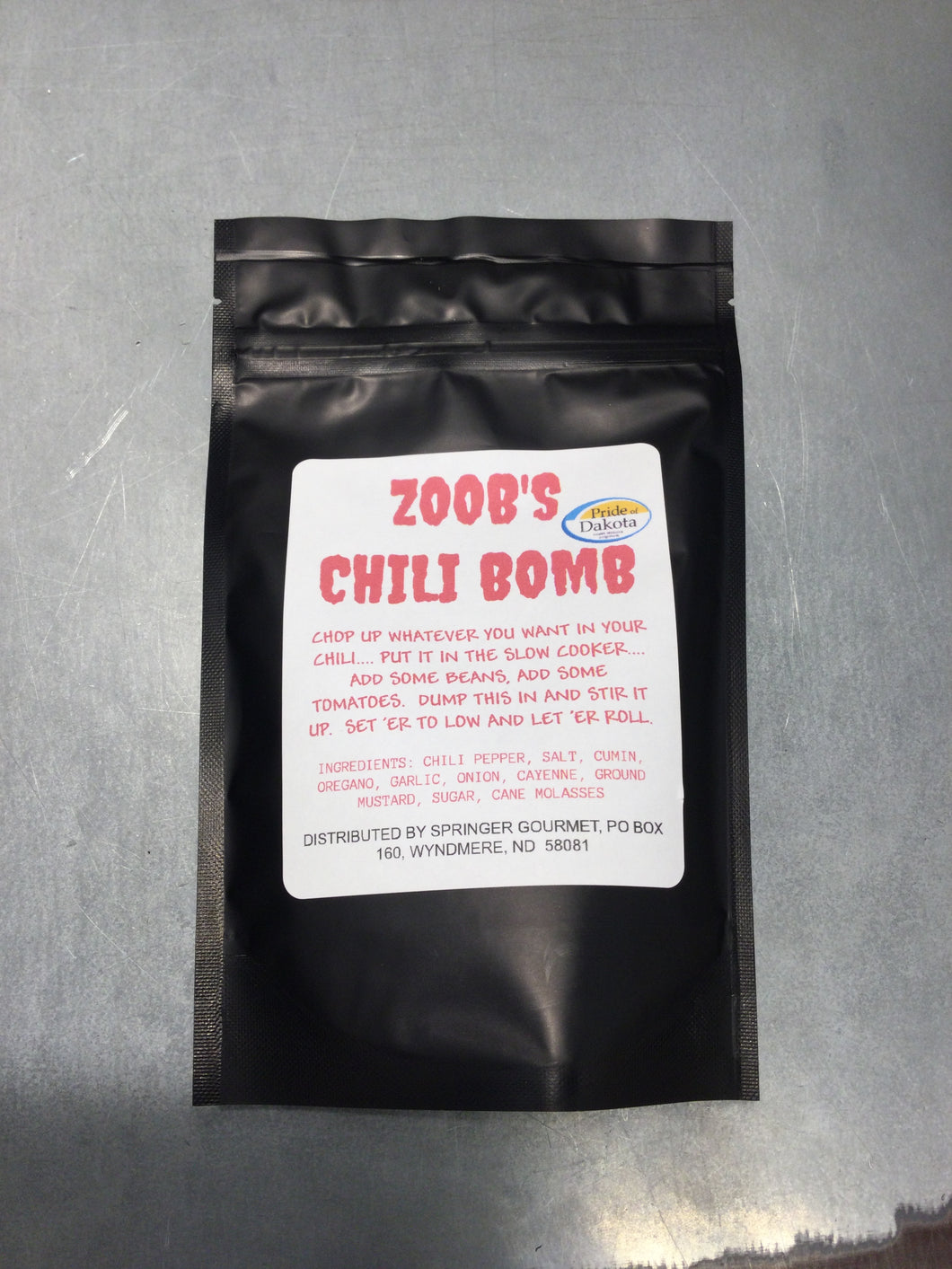 Zoob's Nuts Chili Bomb