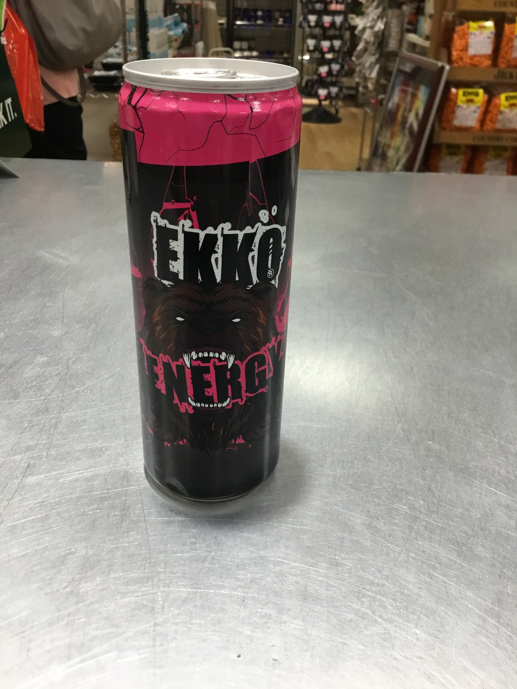 Pink Grapefruit Ekko Energy Drink