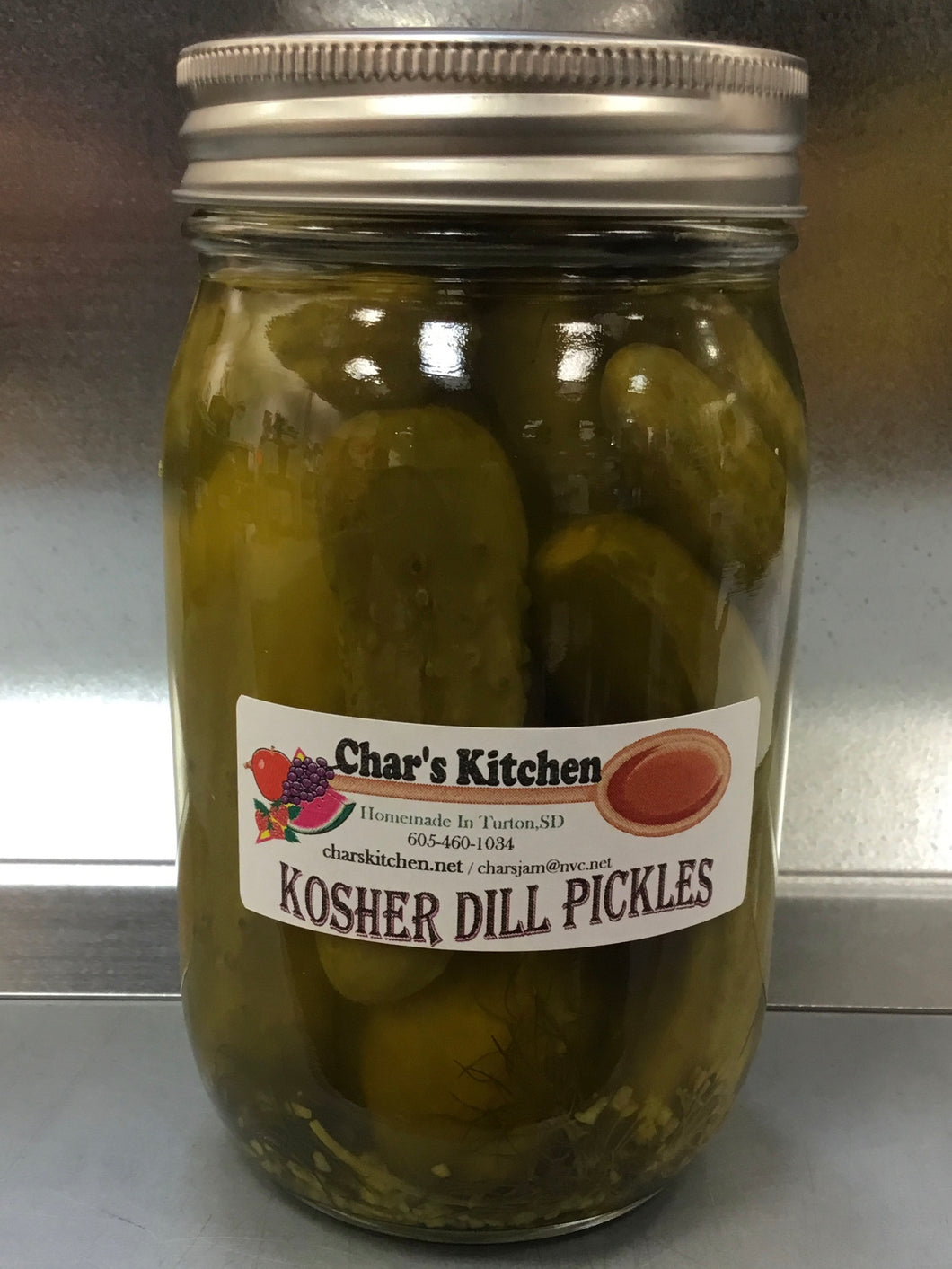 Char's Kitchen Kosher Dill Pickles