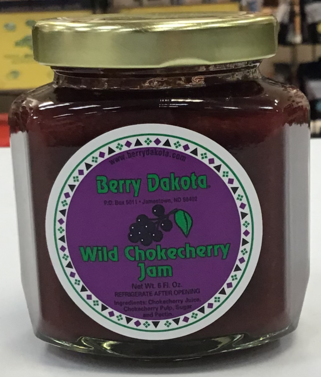 Berry Dakota Wild Chokecherry Jam 6 Ounce Jar