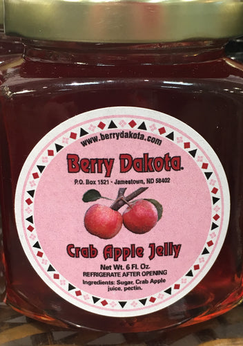 Berry Dakota Crab Apple Jelly 6oz Jar