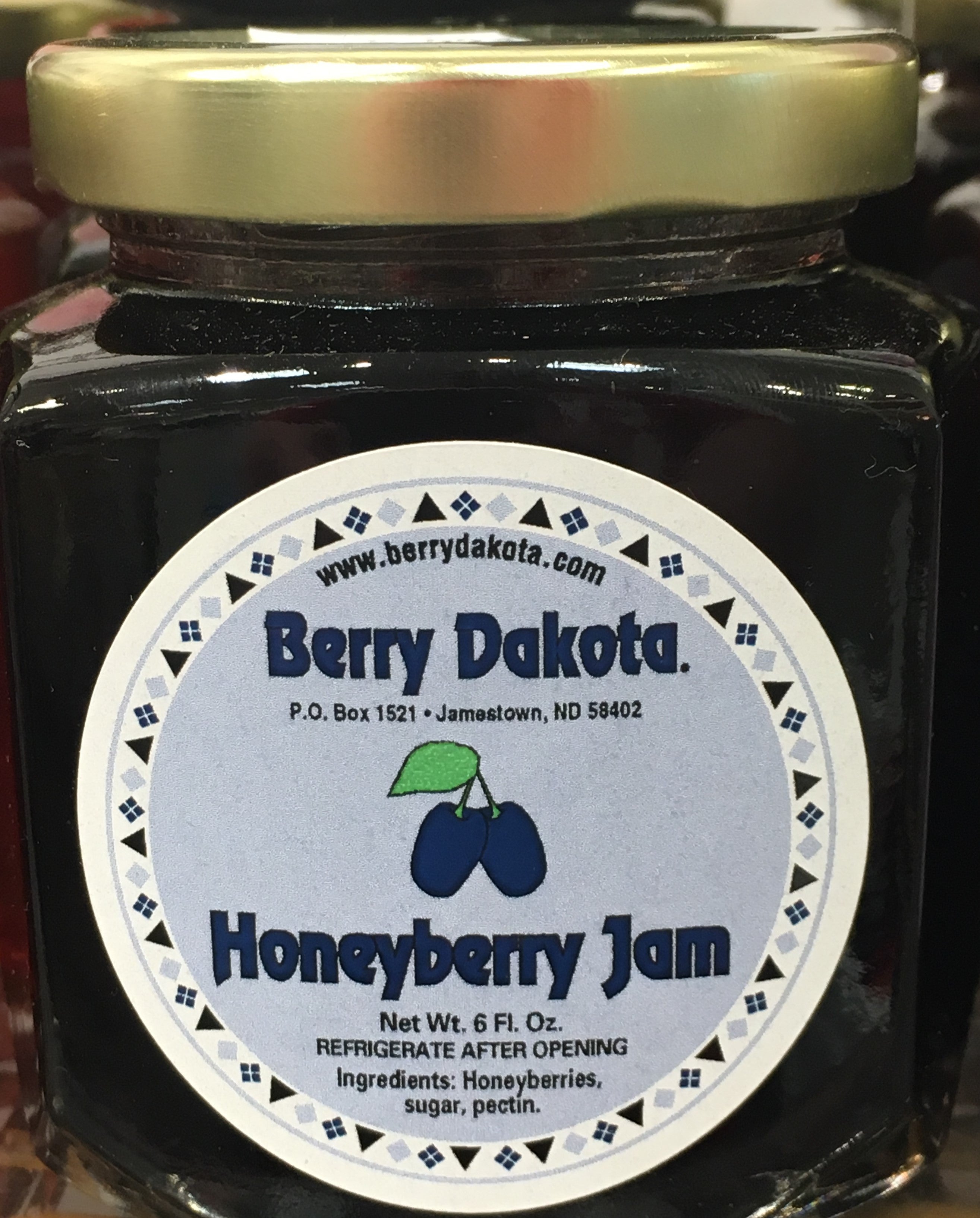 Berry Dakota Honeyberry Jam 6 ounce jar – Minn Dak Market at