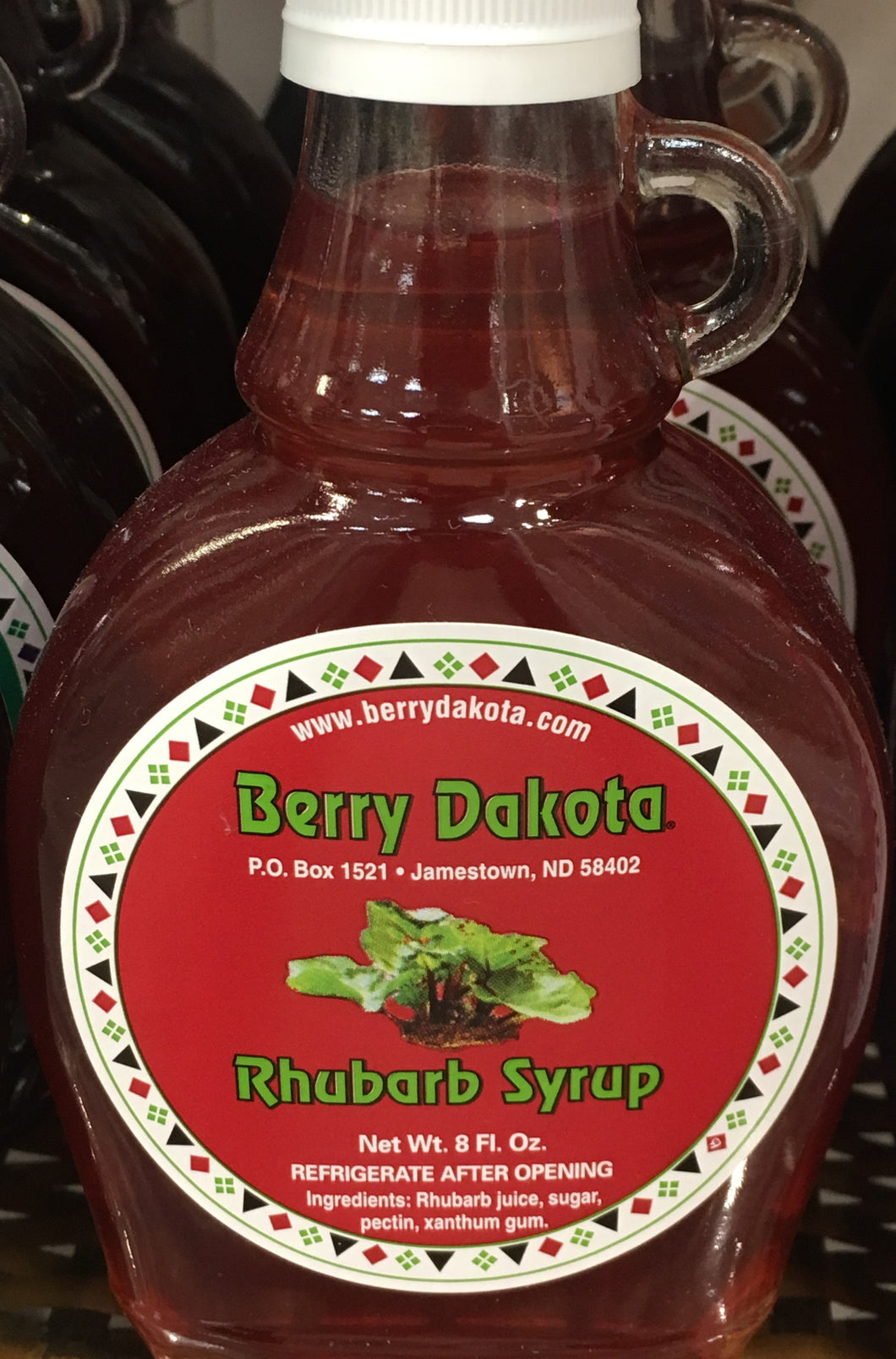Berry Dakota Rhubarb Syrup