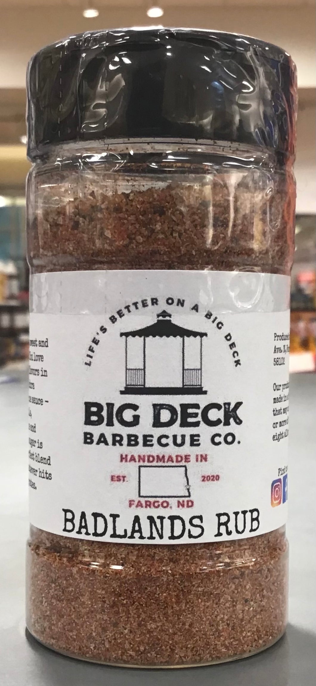 Big Deck Barbecue Company Badlands Rub
