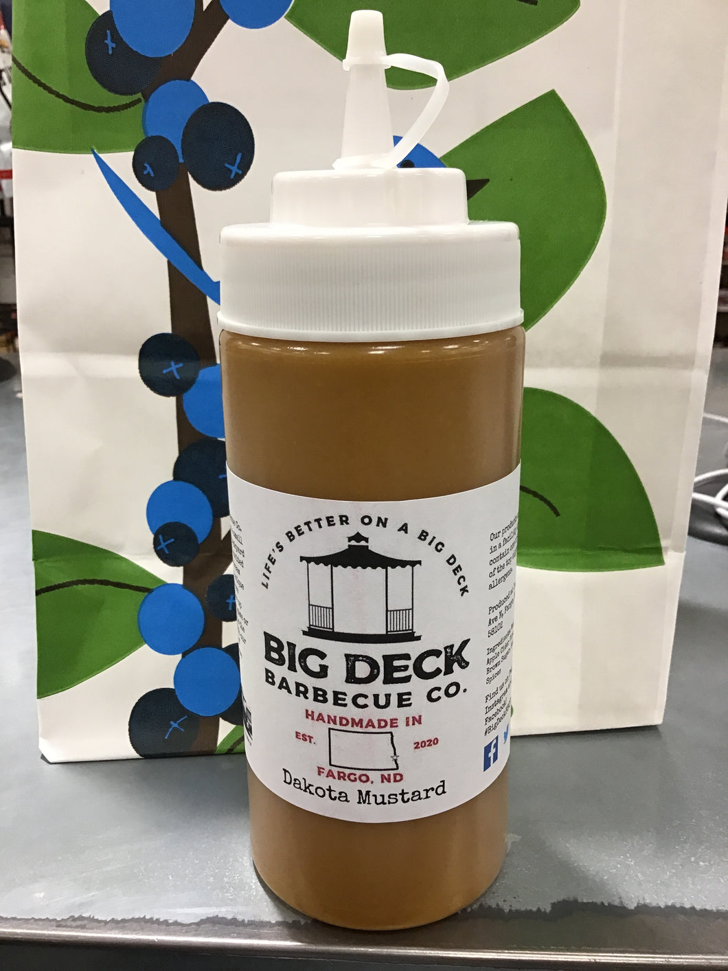 Big Deck Barbecue Company Dakota Mustard