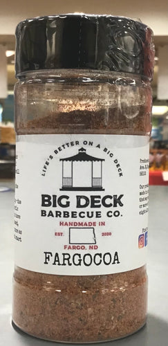 Big Deck Barbecue Company Fargocoa Seasoning