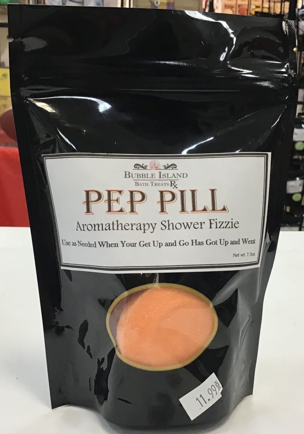 Bubble Island Pep Pill Aromatherapy Shower Fizzie