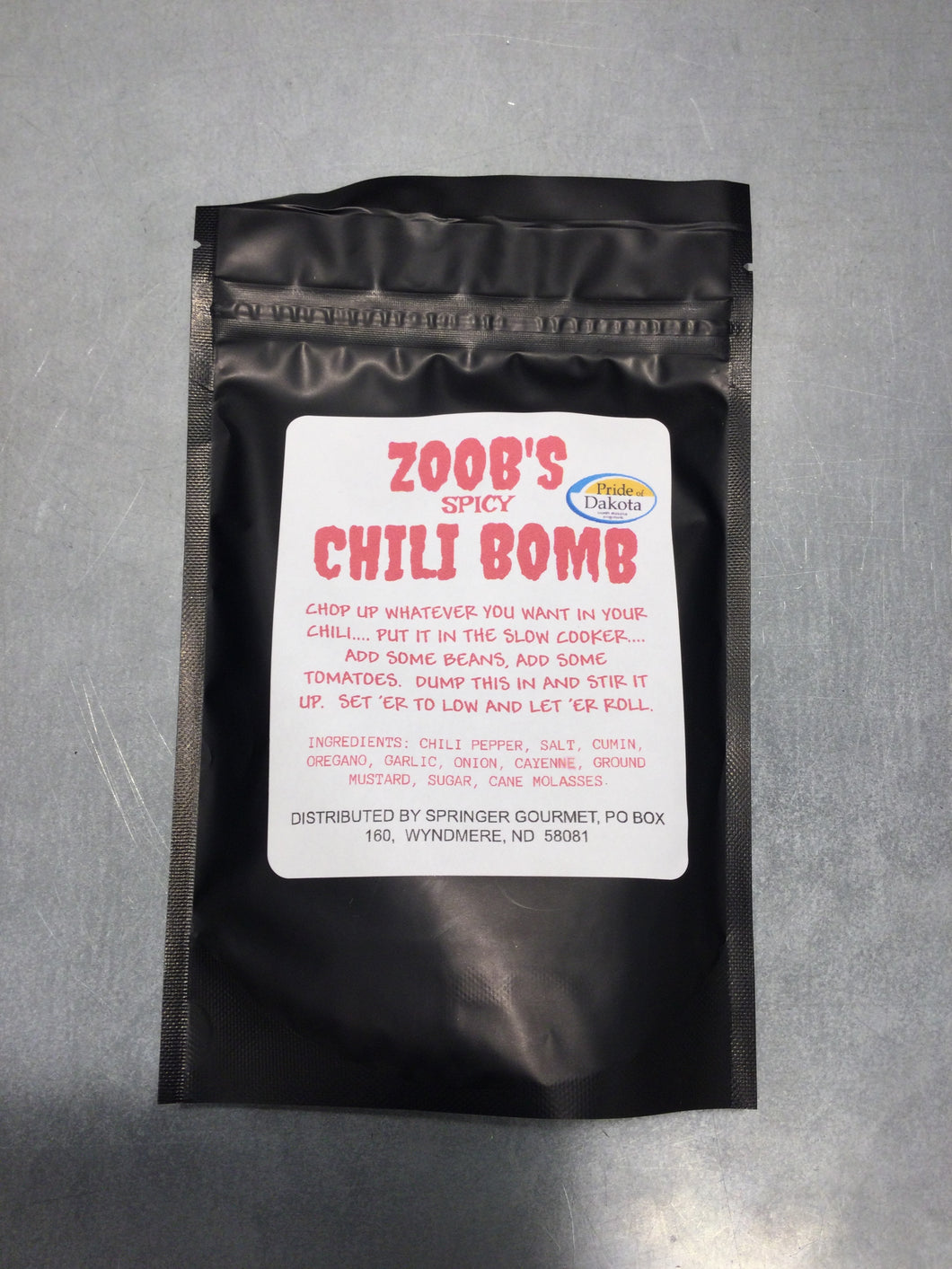 Zoob's Nuts Spicy Chili Bomb