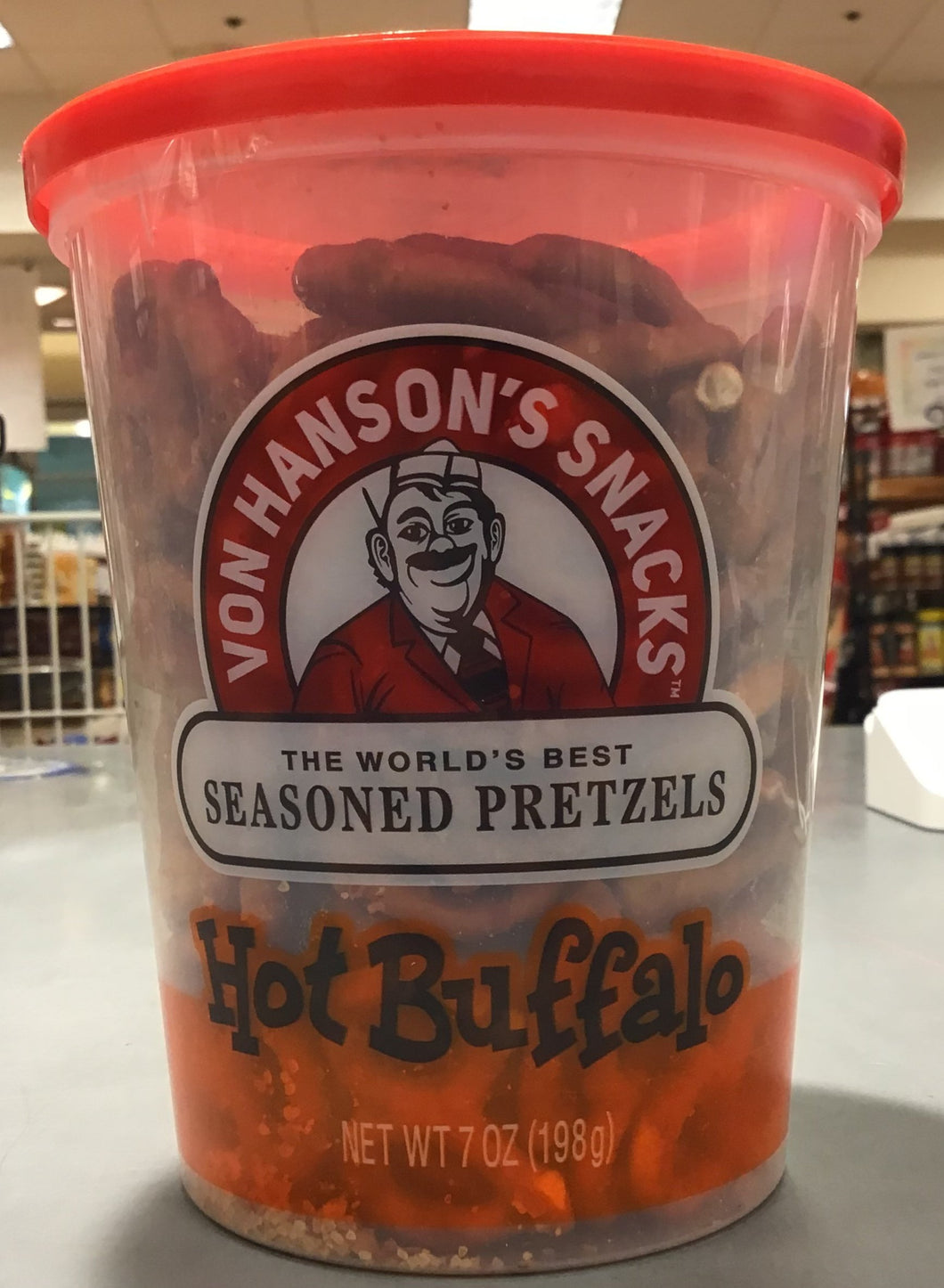 Von Hanson’s Large Hot Buffalo Pretzels