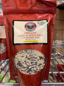 Creamy Leek & Wild Rice Chowder Mix