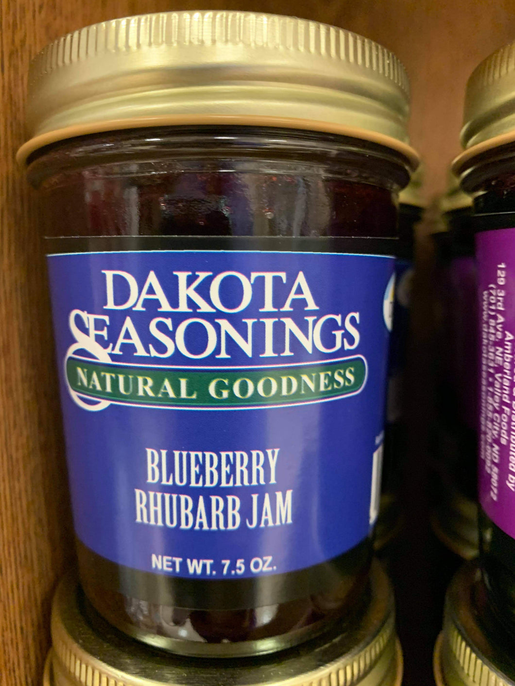 Dakota Seasonings Blueberry Rhubarb Jam