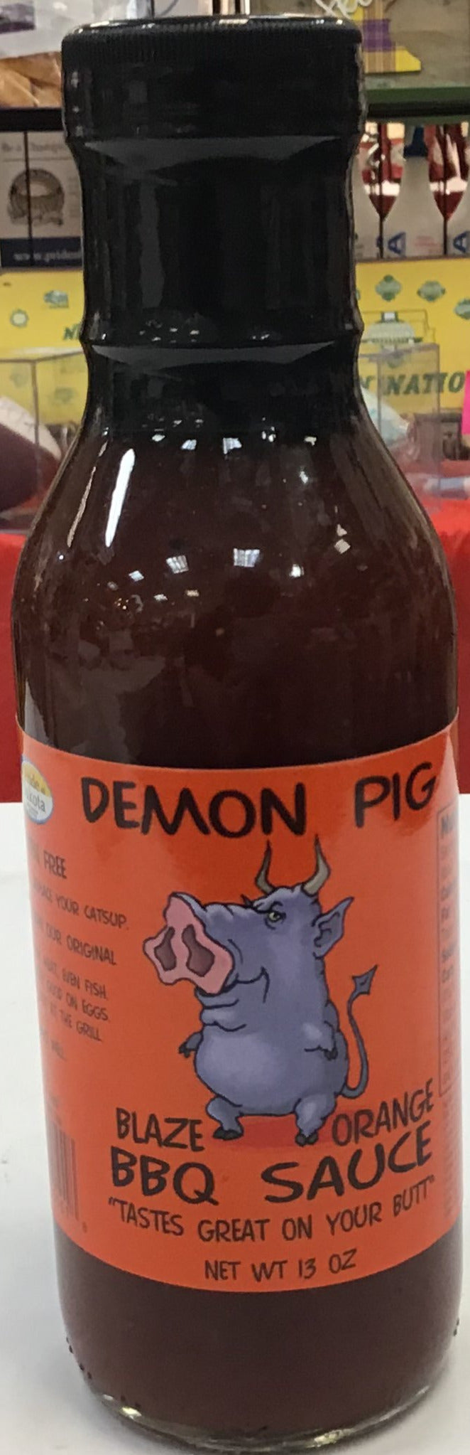 Demon Pig Blaze Orange Barbecue Sauce