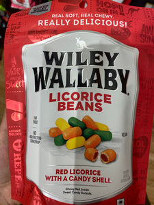 Wiley Wallaby Licorice Beans