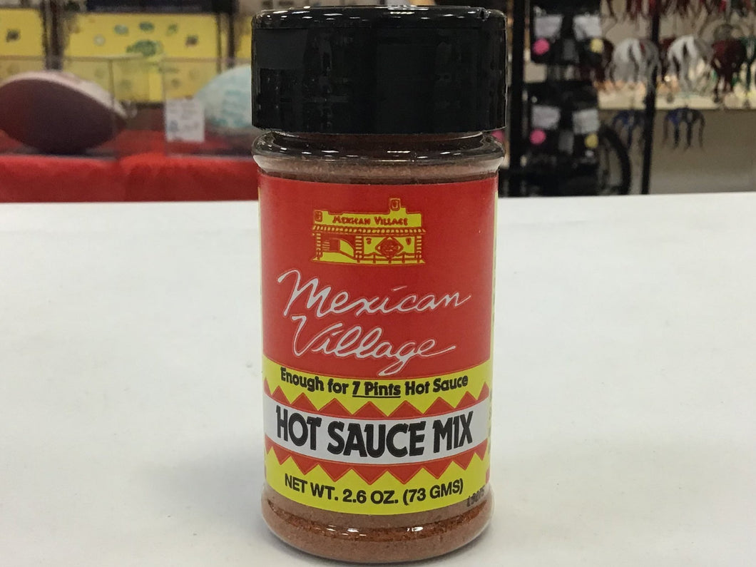 Fargo's own Mexican Village Hot Sauce Mix