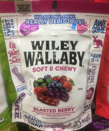 Wiley Wallaby Blasted Berry Licorice