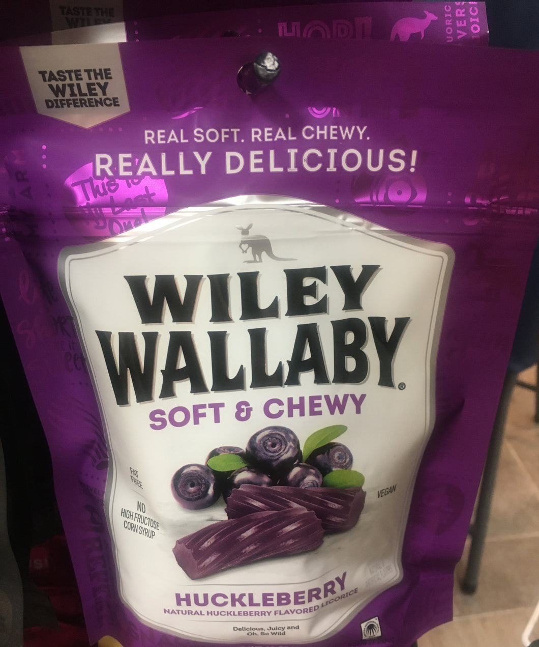 Wiley Wallaby Huckleberry Licorice