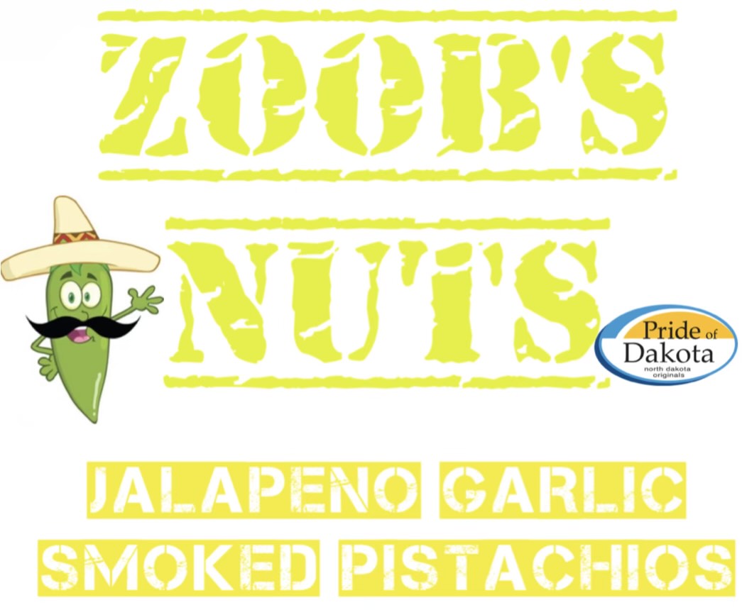 Zoobs Nuts Jalapeno Garlic Smoked Pistachios Label