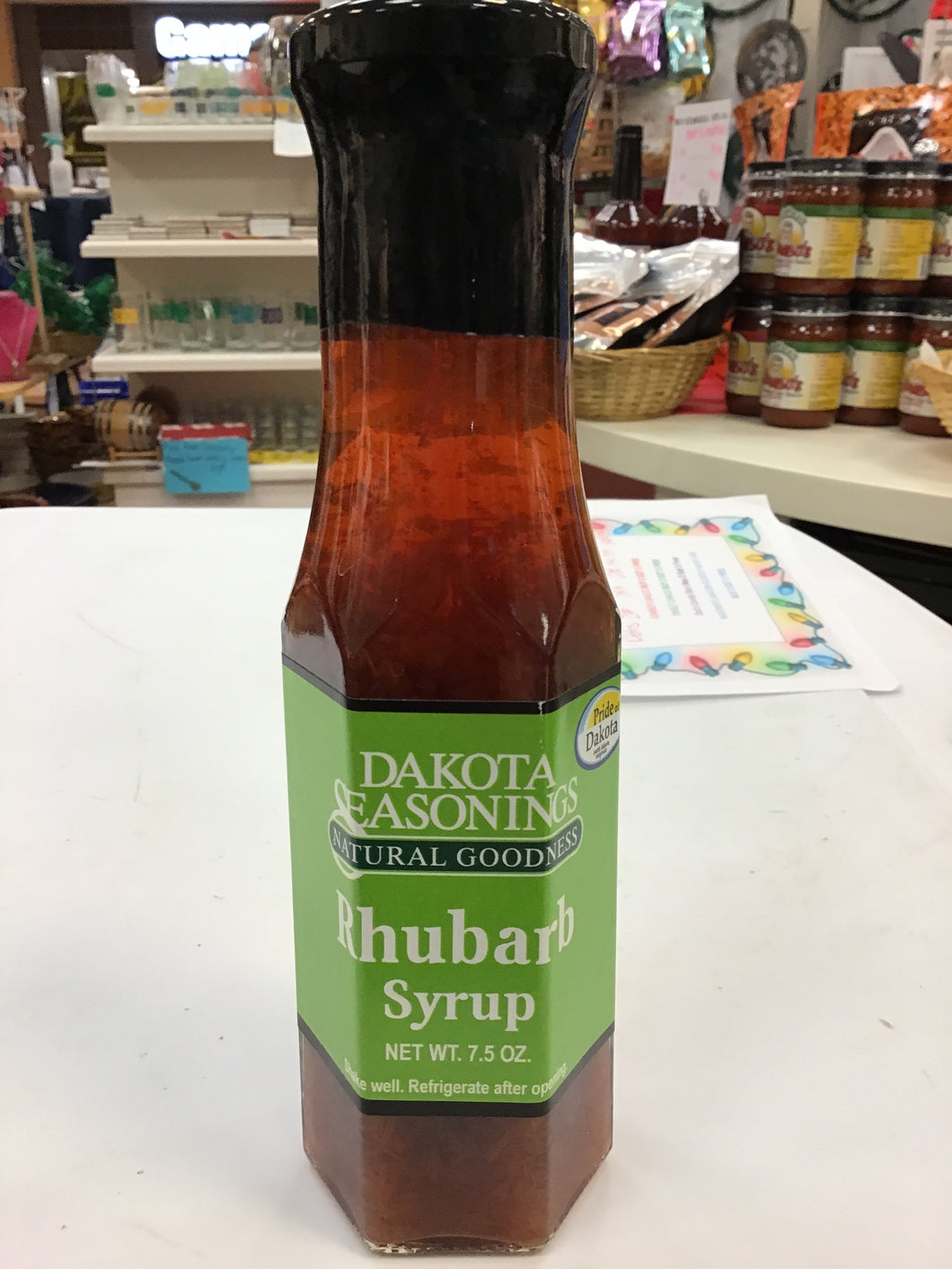 Dakota Seasonings Rhubarb Syrup 