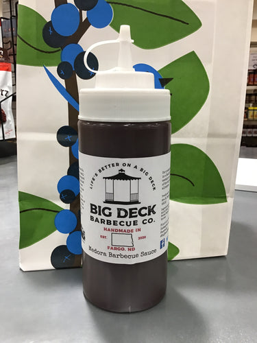 Big Deck Medora BBQ sauce 