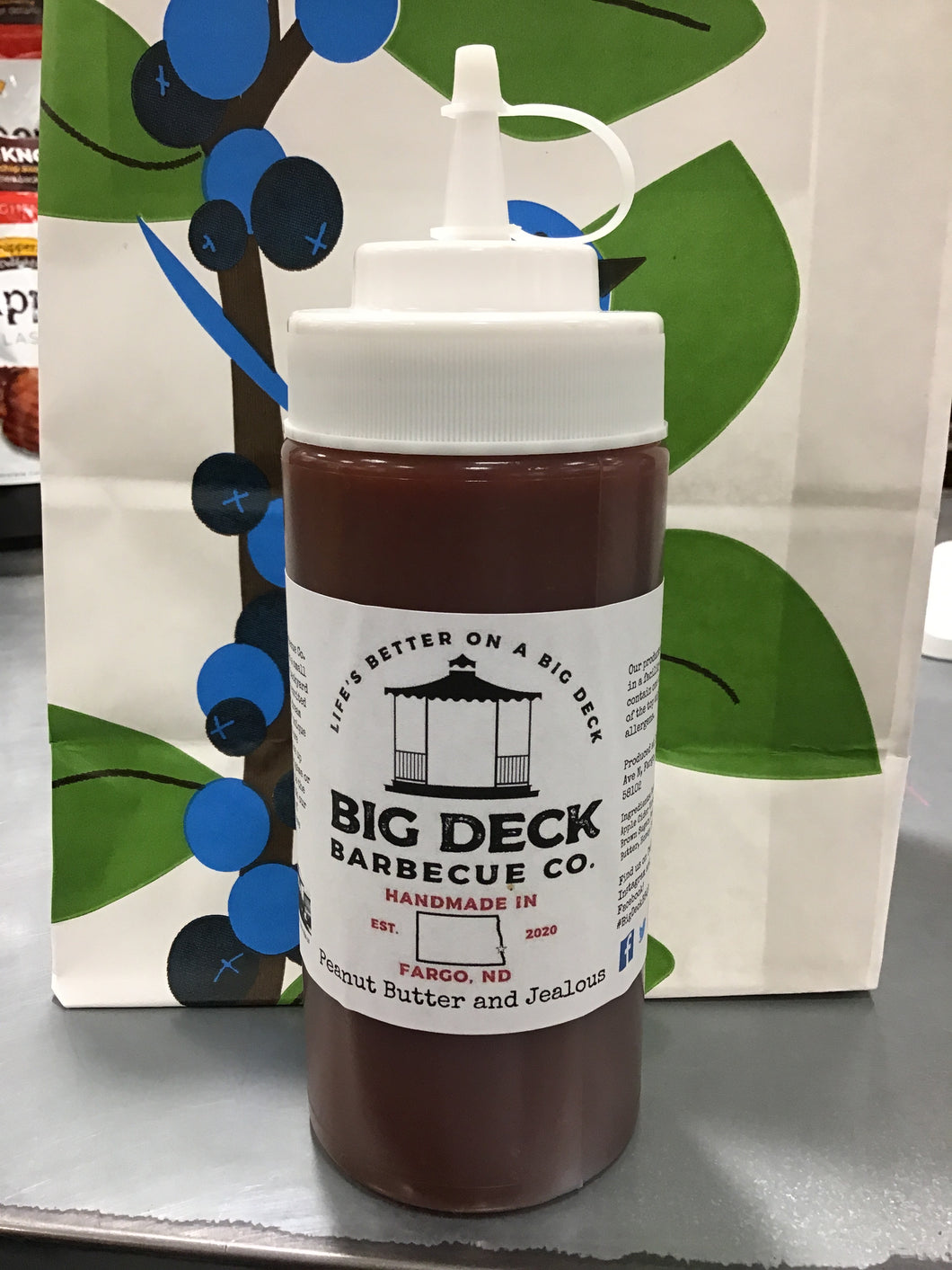 Big Deck Peanut Butter and Jealous Barbecue Sauce