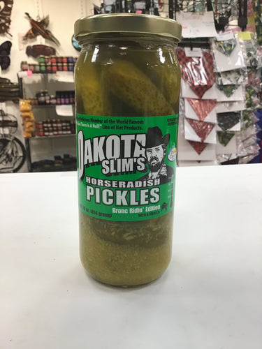 Dakota Slim's Horseradish Pickles 